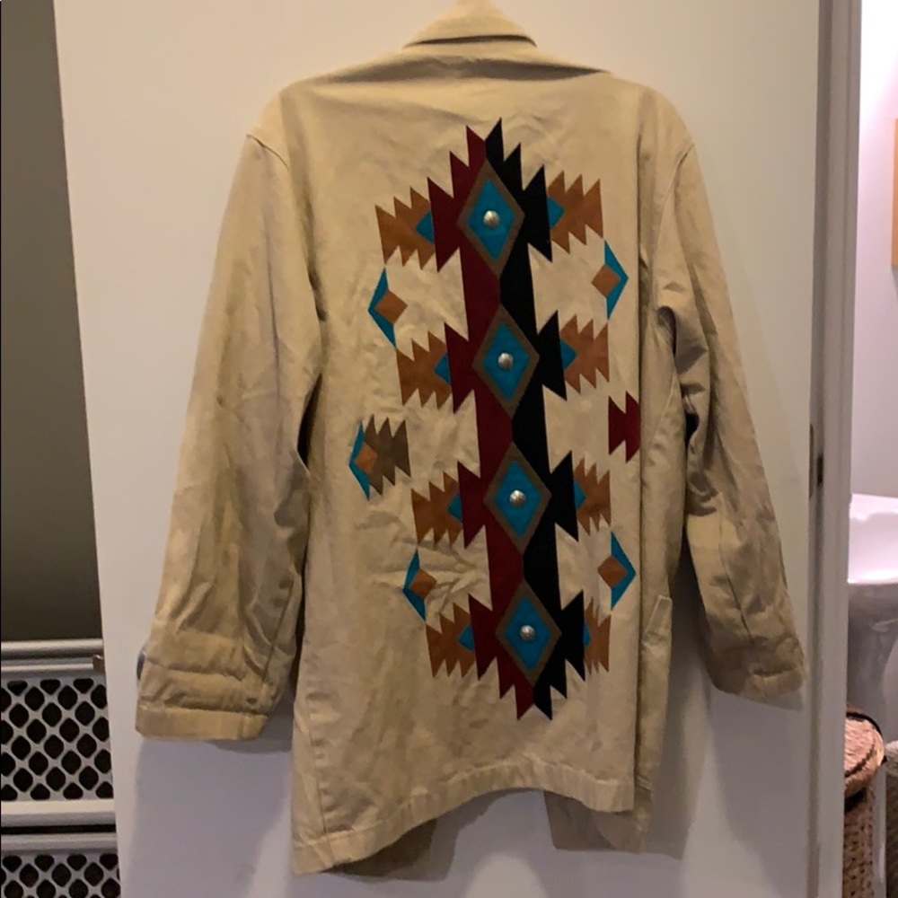 Vintage southwestern denim jacket